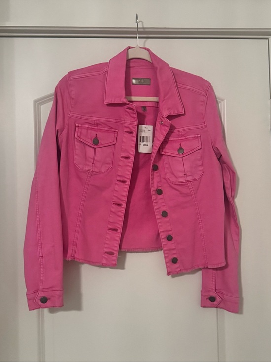 Kut from the Kloth Jackets & Blazers - Kut from the Kloth Hot Pink Denim Jacket
